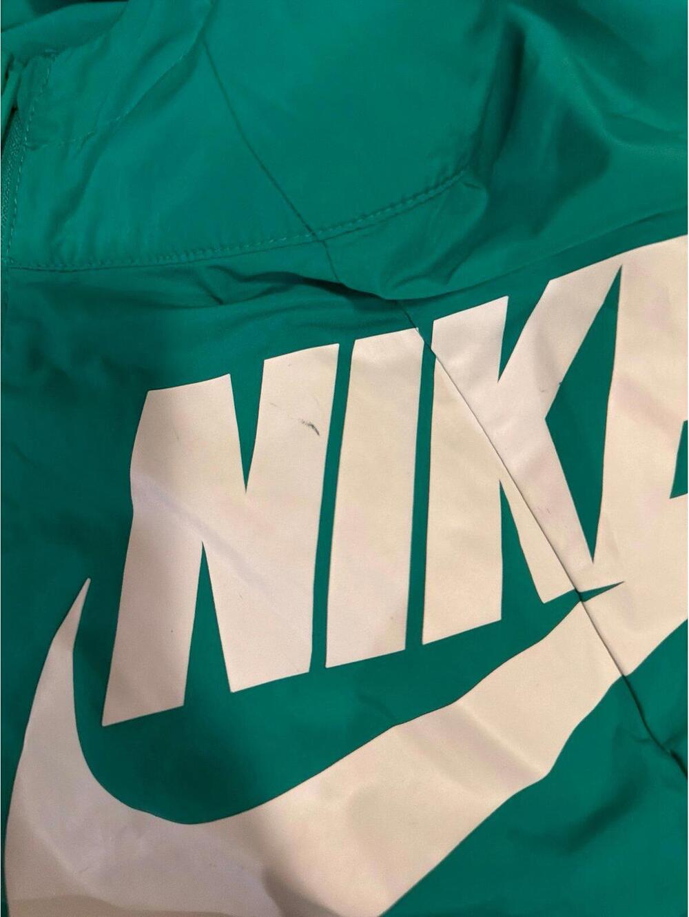 Nike Kids Boys XL Jacket Blue Green Windbreaker - Picture 2 of 7